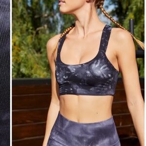 FREE PEOPLE FP Movement On the Radar Tie Dye Sports Bra XS/S